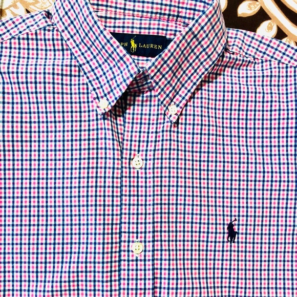 Ralph Lauren shirt M size with checks - Picture 3 of 4